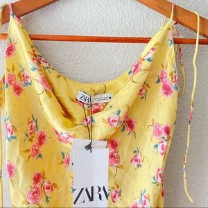 NWT floral slip dress